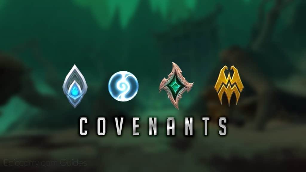 WoW Shadowlands Covenant Overview Epiccarry