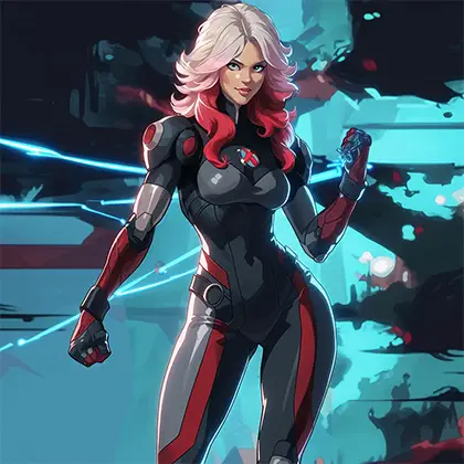 Marvel Rivals Blood Shield Invisible Woman Skin Boost