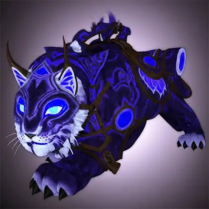 World of Warcraft Void-Scarred Lynx Carry
