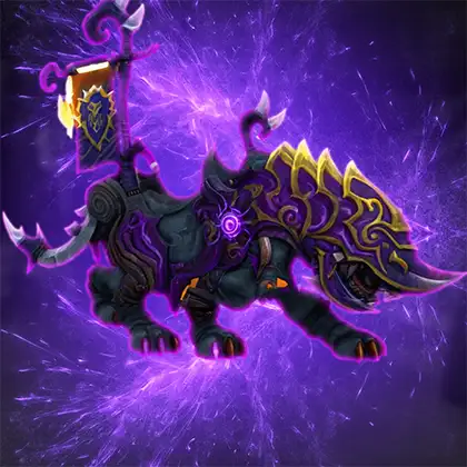 WoW Vicious Black Warsaber Boost