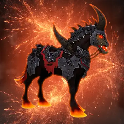 WoW Warlock Class Mount Boost