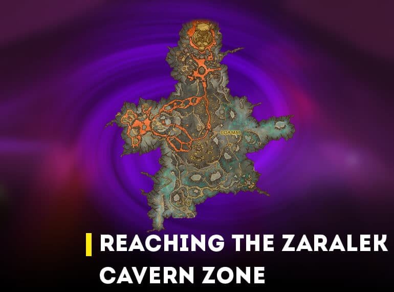 Zaralek Cavern Map - Complex Caverns