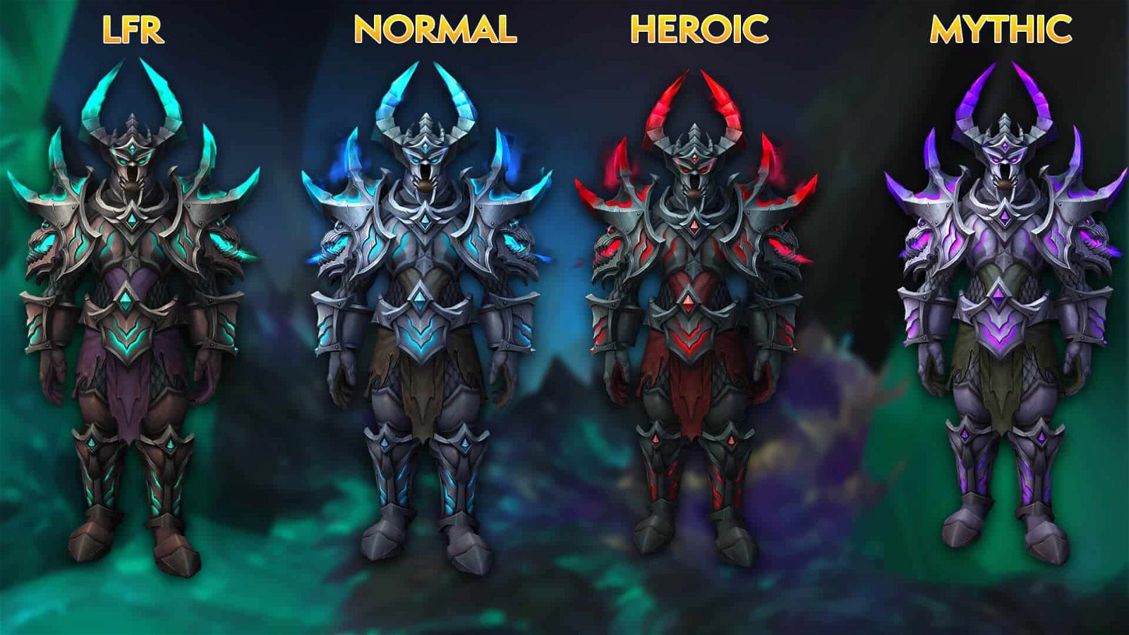 Aberrus, The Shadowed Crucible Tier Death Knight Set
