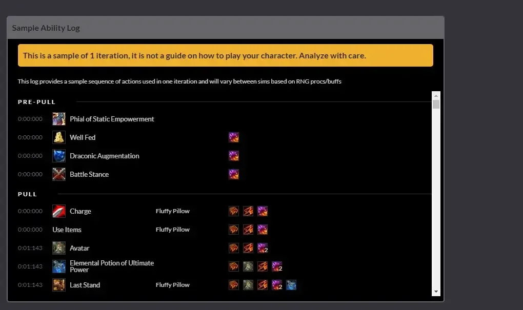 Guide] Simming Your Character Like a Pro: Maximising DPS Output for Every  Encounter Type