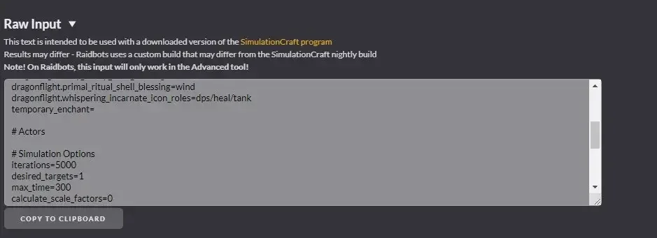 Installing and Using the SimulationCraft Addon - Raidbots Support