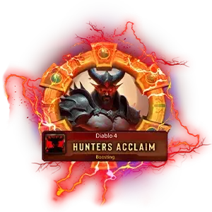 Hunter's Acclaim Boost | Diablo 4