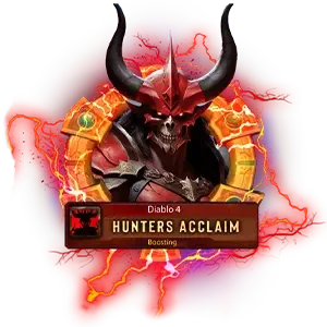Hunter's Acclaim Boost | Diablo 4