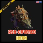 Ash Covered Horn